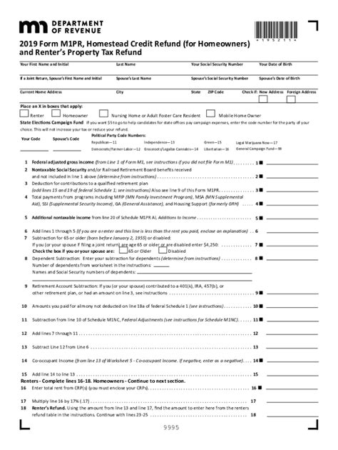 year resident or nonresident You must file <b>Form</b> M1 and Schedule M1NR, Nonresident/Part-Year Residents , if. . Minnesota form m1pr instructions 2021